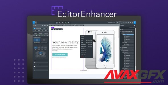 Editor Enhancer v4.0.0 - Extensions For Oxygen Builder Plugin - NULLED