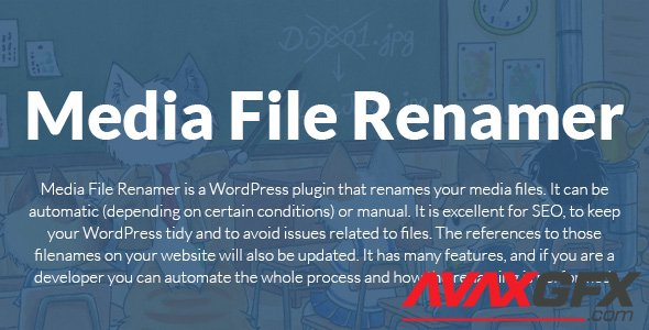 MeowApps - Media File Renamer Pro v5.1.9 - WordPress Plugin - NULLED