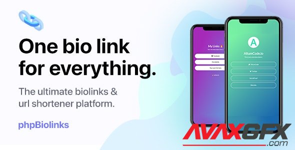 CodeCanyon - BioLinks v8.0.1 - Instagram & TikTok Bio Links & URL Shortener (SAAS Ready) - 20740546 - NULLED