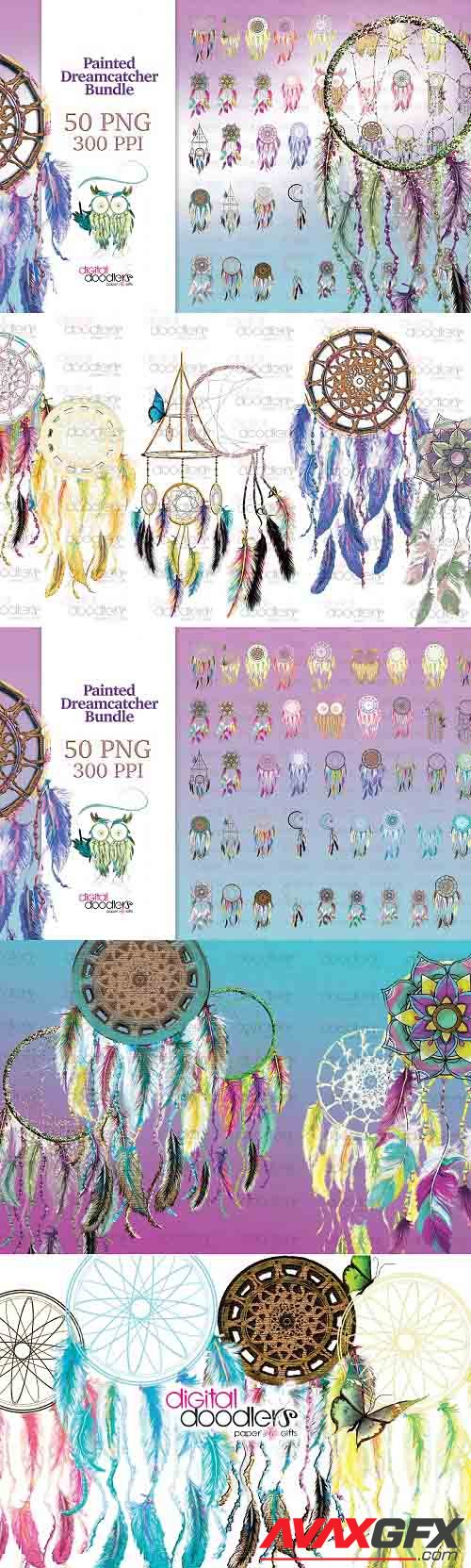 Painted Dreamcatcher Bundle - 1359986