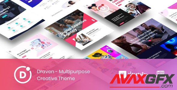 ThemeForest - Draven v1.2.4 - Multipurpose Creative Theme - 23114330