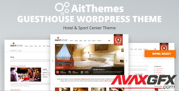 Ait-Themes - GuestHouse v2.63 - Hotel & Sport Center WordPress Theme