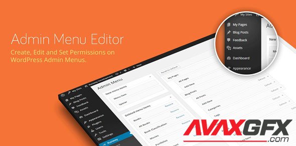 Admin Menu Editor Pro v2.14.2 - WordPress Plugin + Add-Ons