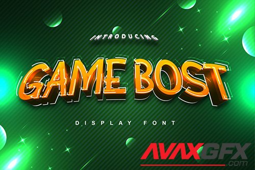 Game Bost Font