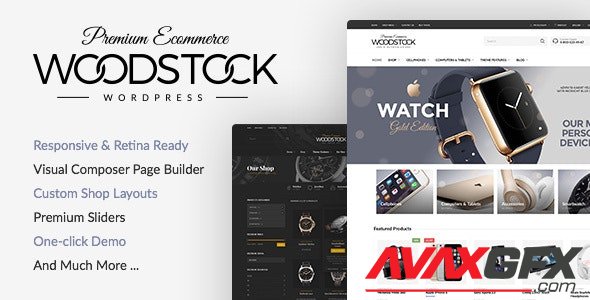 ThemeForest - Woodstock v2.6.1 - Electronics Store WooCommerce Theme - 15043746