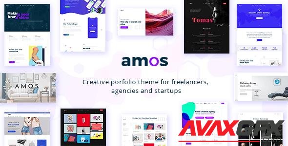 ThemeForest - Amos v1.6.0 - Creative WordPress - 21586396