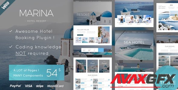 ThemeForest - Marina v2.0 - Hotel Resort - 23789327