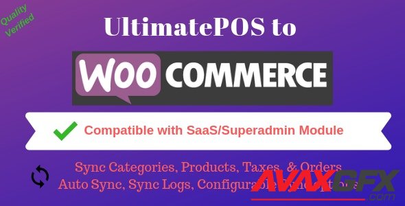 CodeCanyon - UltimatePOS to WooCommerce Addon (With SaaS compatible) v2.7 - 22874559