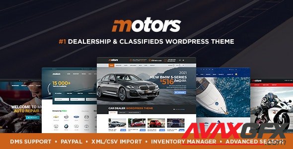 ThemeForest - Motors v5.0.1 - Car Dealer, Rental & Classifieds WordPress theme - 13987211 - NULLED