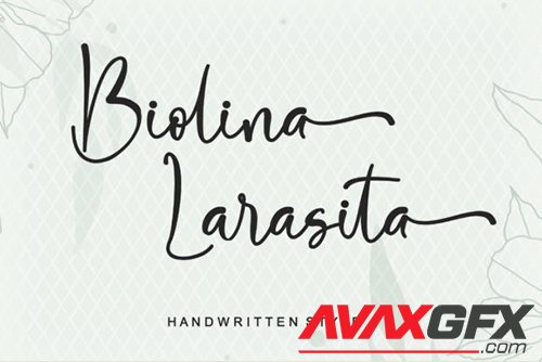 Biolina Larasita Font