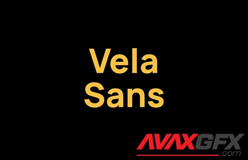 Vela Sans Font Family