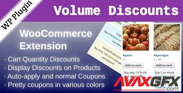 CodeCanyon - WooCommerce Volume Discount Coupons v1.7.0 - 5539403
