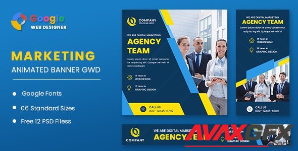 CodeCanyon - Digital Marketing Animated Banner GWD v1.0 - 32136207