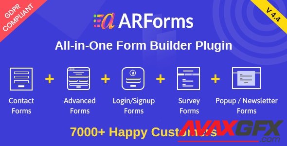 CodeCanyon - ARForms v4.4 - Wordpress Form Builder Plugin - 6023165 - NULLED