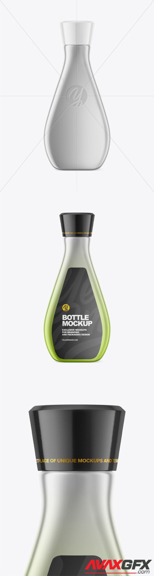 Metallic Bottle Mockup 80228