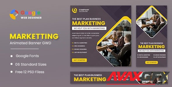 CodeCanyon - Marketing Animated Banner GWD v1.0 - 32193718