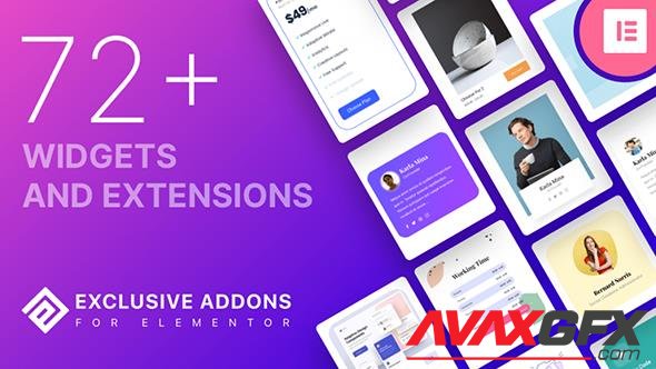 Exclusive Addons Elementor Pro v1.1.9 - NULLED