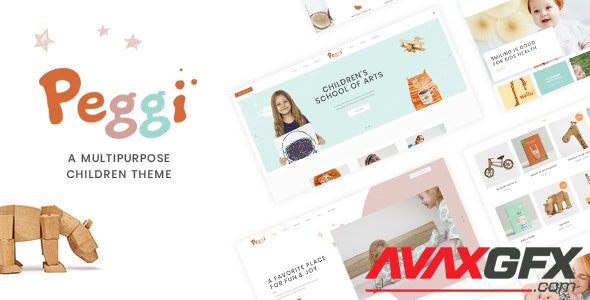 ThemeForest - Peggi v1.6 - Multipurpose Children Theme - 22094659 - NULLED