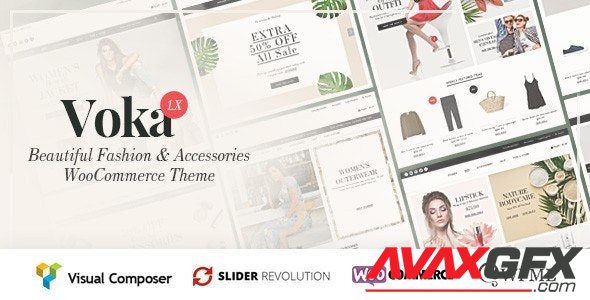 ThemeForest - Voka v2.1.9 - Fashion Cosmetic & Accessories WooCommerce Theme - 22555312