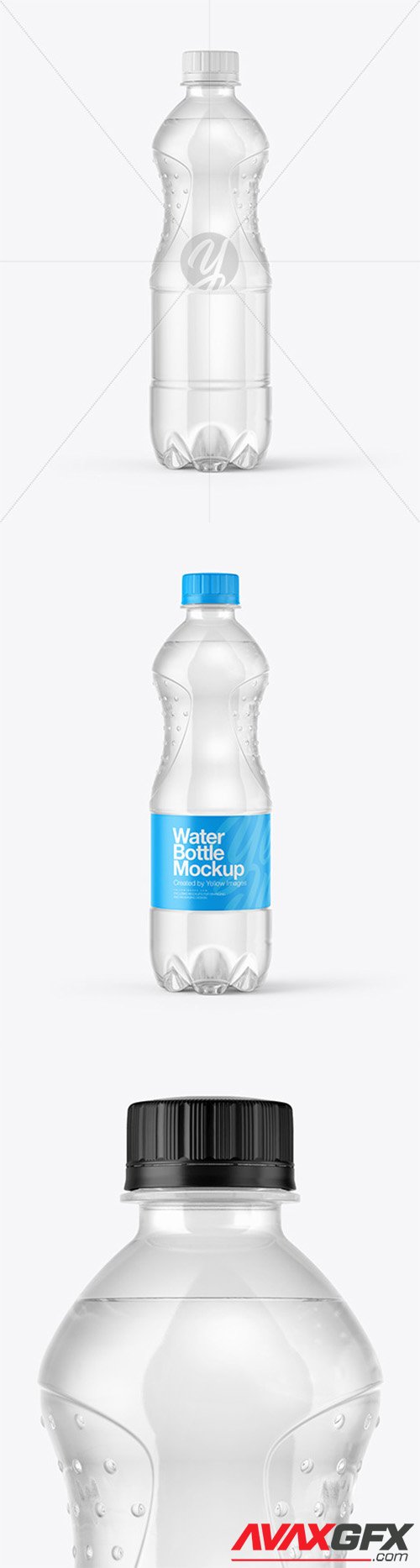 Plastic Water Bottle Mockup 81928 TIF