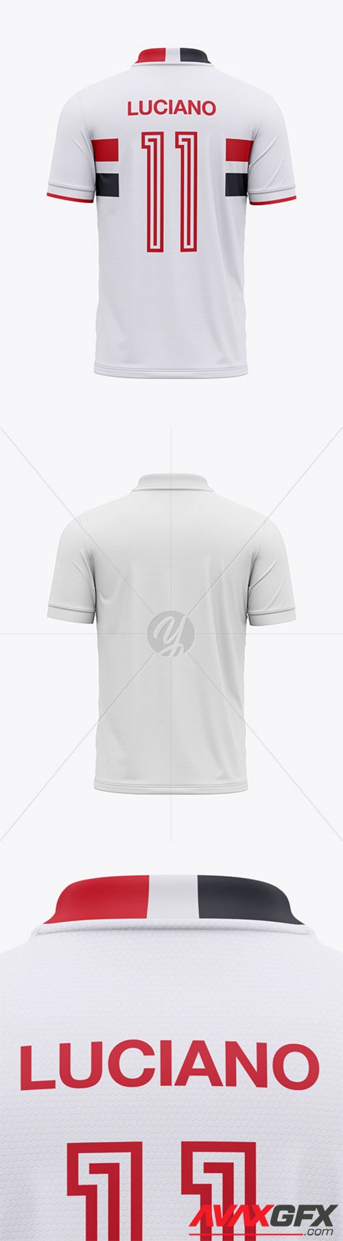 Soccer Jersey T-Shirt Mockup 80009