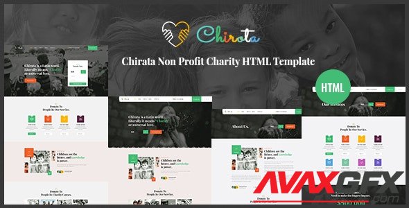 ThemeForest - Chirota v1.0 - Non Profit Charity HTML Template (Update: 22 May 21) - 31784373