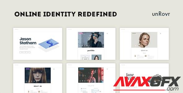 ThemeForest - unRovr v1.0.1 - Animated Resume Template - 22658829