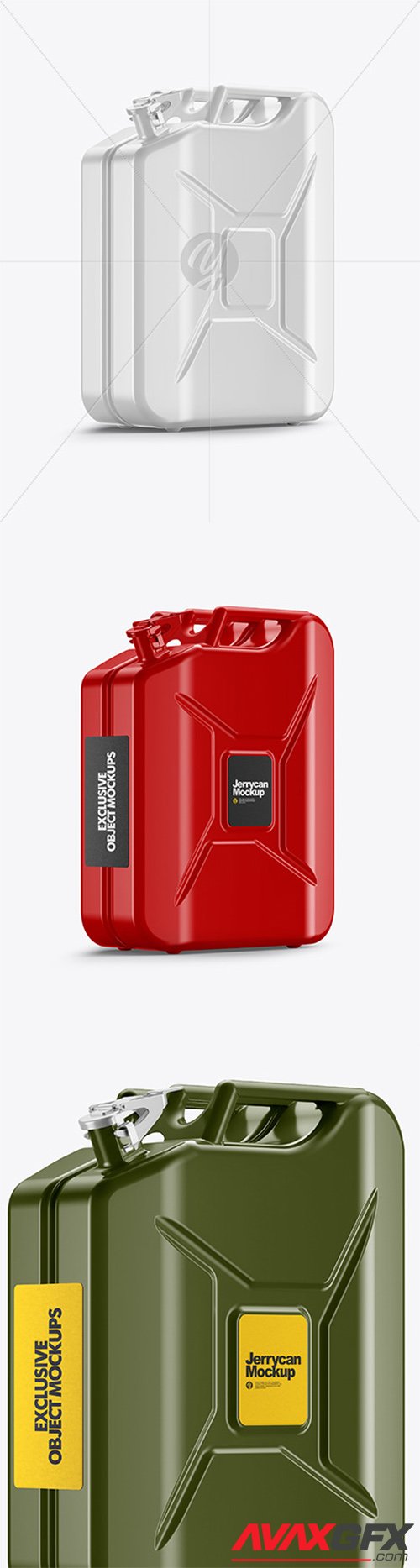 Fuel Jerrycan - Half Side View 79523
