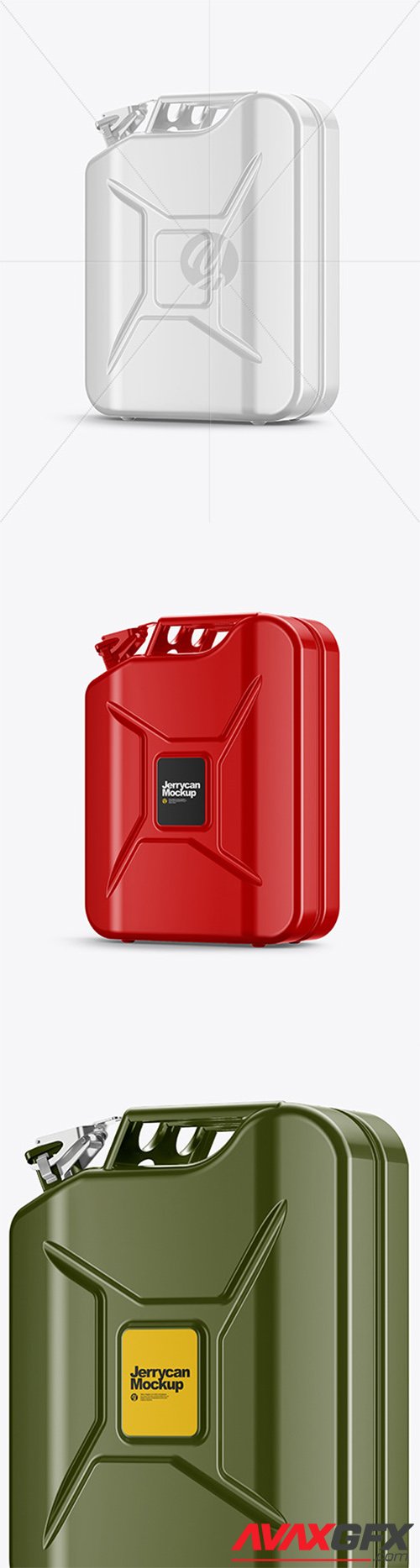 Fuel Jerrycan - Half Side View 79757