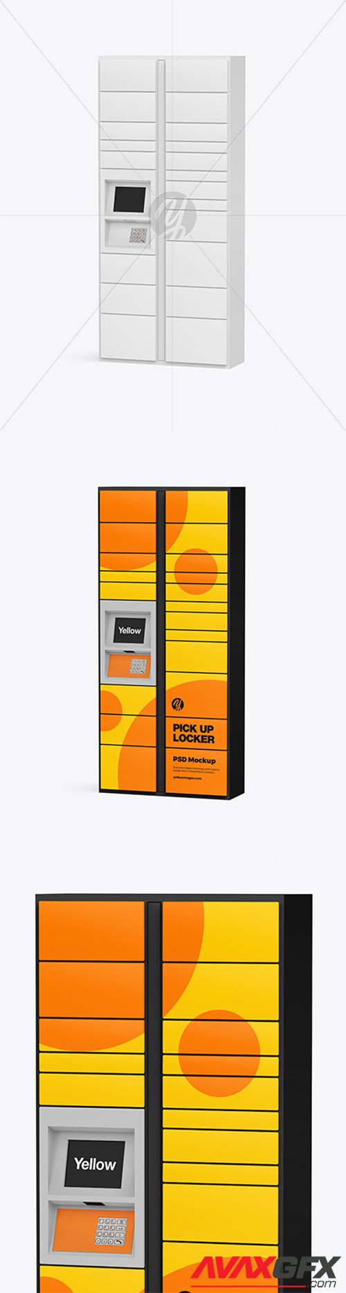 Pick Up Locker Mockup 79864