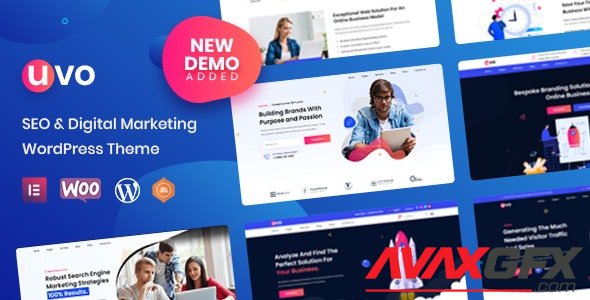 ThemeForest - UVO v1.0.2 - SEO & Digital Marketing Theme - 29905675