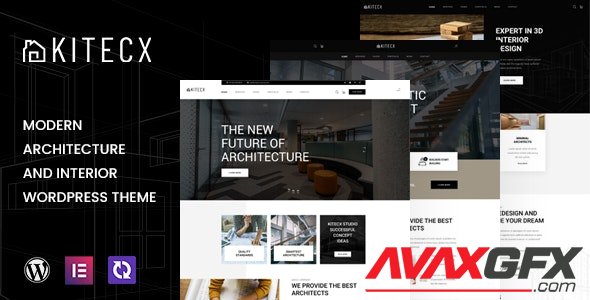 ThemeForest - Kitecx v1.0.0 - Architecture & Interior WordPress Theme - 32111273