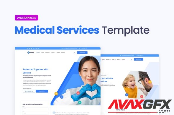 ThemeForest - Vaxi v1.0.0 - Covid-19 Vaccination & Health Services Elementor Template Kit - 32271907