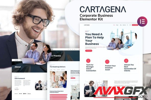 ThemeForest - Cartagena v1.0.0 - Corporate Business Elementor Template Kit - 32261855