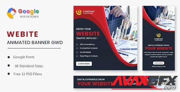 CodeCanyon - Build Website Animated Banner GWD v1.0 - 32282398