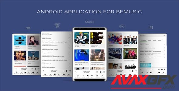 CodeCanyon - Android Application For BeMusic v6.0 - 20167775