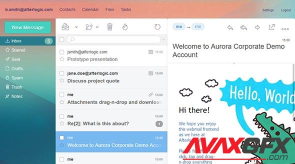 Afterlogic Aurora Corporate v8.8.1 - Email Client - NULLED