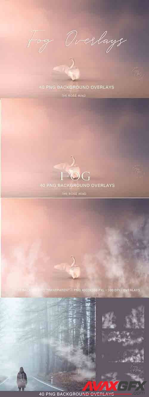 Fog Overlays, Overlays Fog for Photoshop