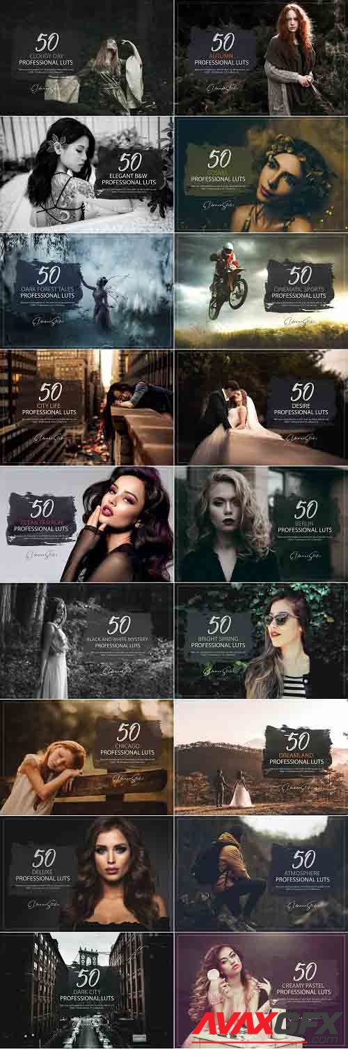 Luts and lightroom Bundle - 18 Premium Packs