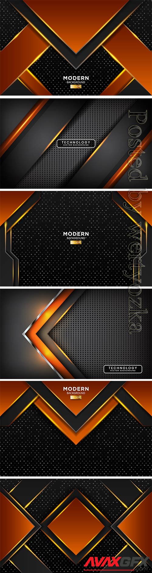 Modern abstract vector background with geometric template