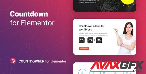 CodeCanyon - Countdowner v1.0.0 - Countdown Timer for Elementor - 32417109