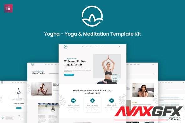 ThemeForest - Yogha v3.2.4 - Yoga & Meditation Elementor Template Kit - 32339036