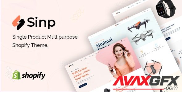 ThemeForest - Sinp v1.0.0 - Single Product Multipurpose Shopify Theme - 32257065