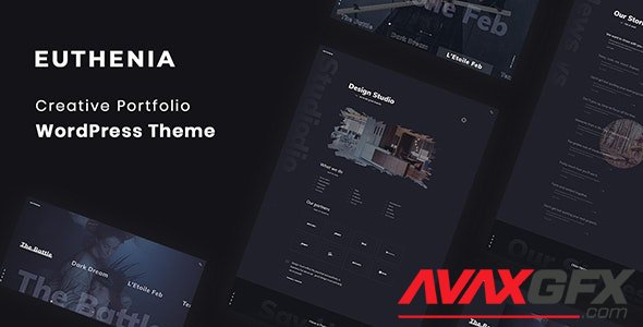 ThemeForest - Euthenia v1.0.1 - Creative Portfolio WordPress Theme - 23668788