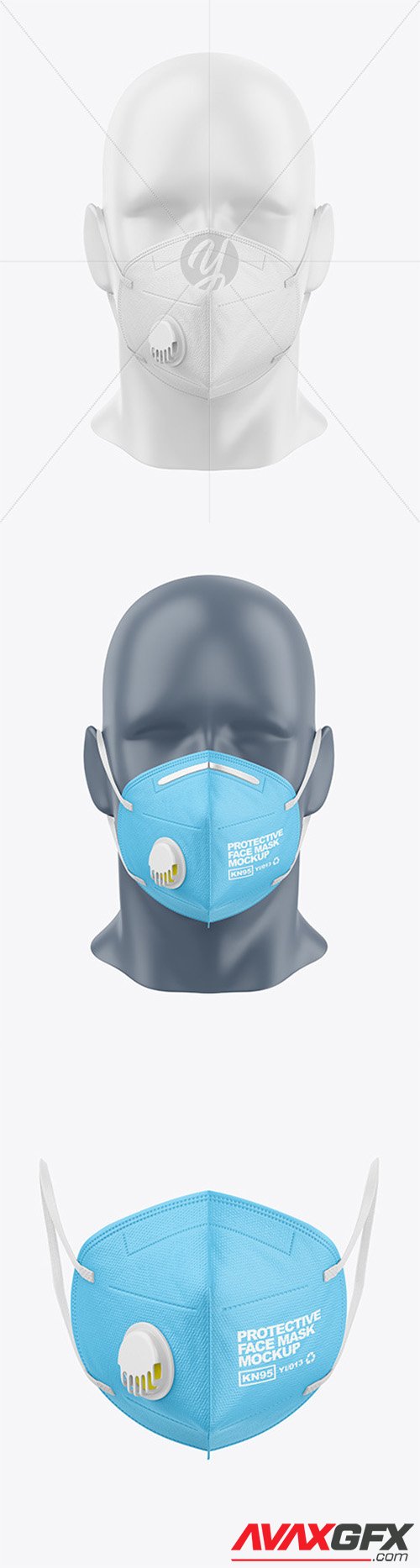 Protective Face Mask Mockup 80058