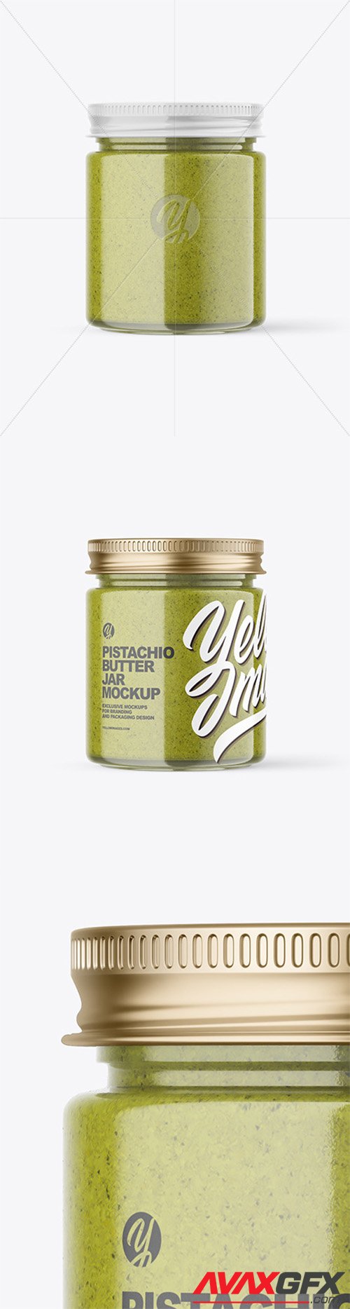 Pistachio Butter Jar Mockup 79896