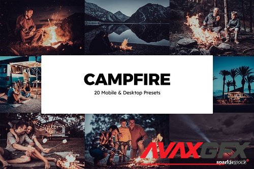 20 Campfire Lightroom Presets & LUTs - 6216572