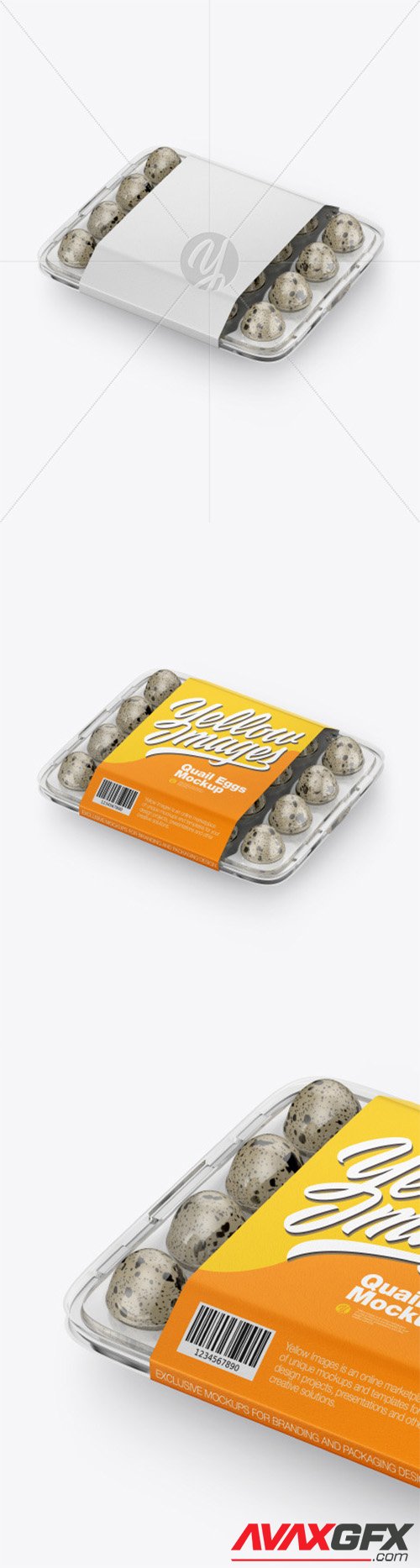 Quail Eggs Package Mockup 80366