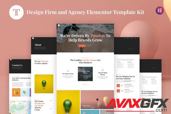 ThemeForest - Terrano v1.0.0 - Design Firm & Agency Elementor Template Kit - 32537703