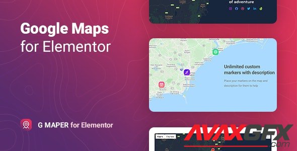 CodeCanyon - GMaper v1.0.0 - Google Maps for Elementor - 32540981